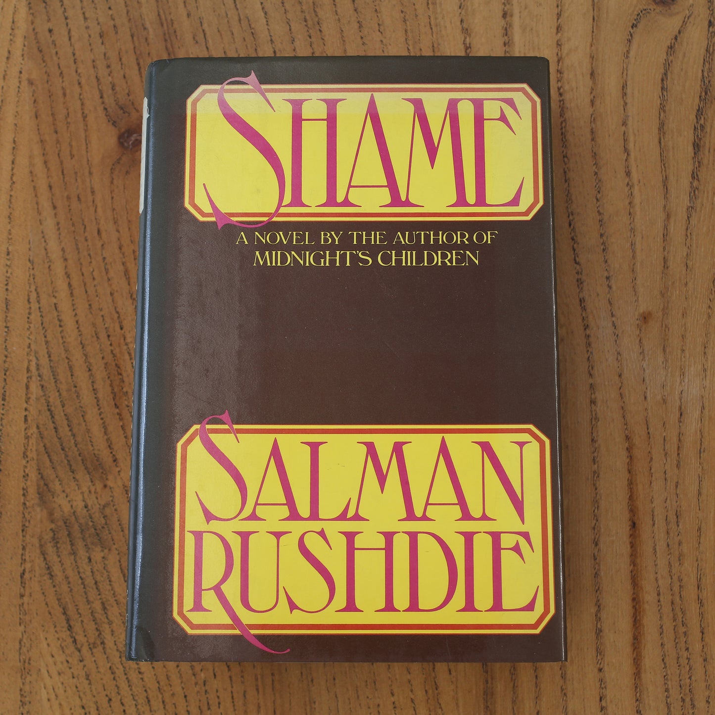 Salman Rushdie - Shame (First US edition)
