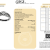 Diamond Solitaire Split Shoulders Ring